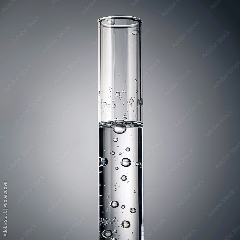 test tube with test tube with