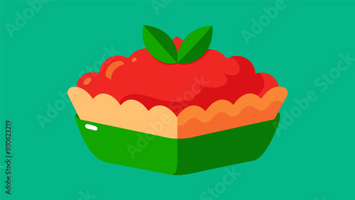 A red apple crumble highlighting the resilience and perseverance of African American farmers who have worked the land for generations.. Vector illustration