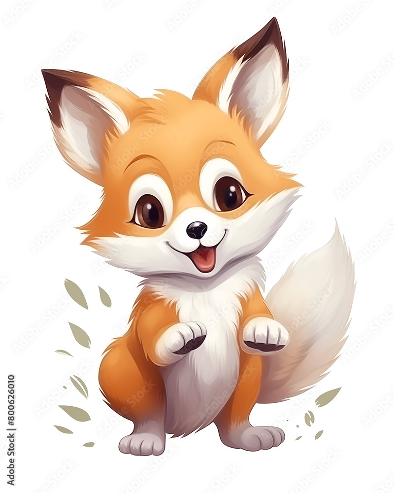 red fox cartoon red fox cartoon