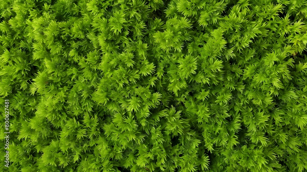 Dark green moss texture