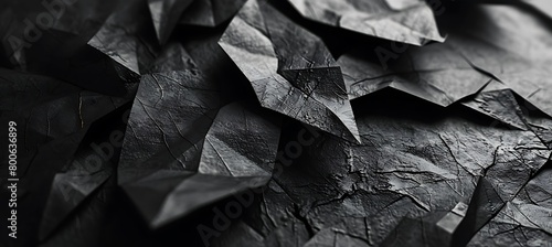 Black Textured Wall-Style Background