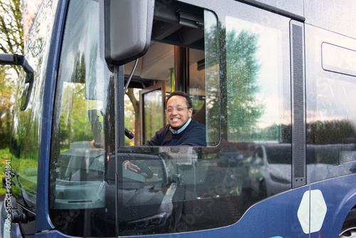 a black bus driver in germany