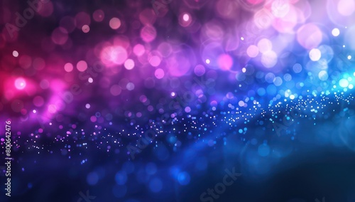 abstract neon lights background design, shiny and bright blues and purples 