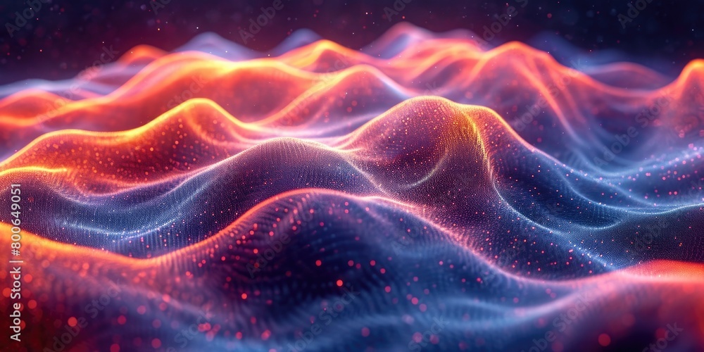 computer-generated image depicts a striking mountain range, with towering peaks and rugged terrain. computer-generated image depicts a striking mountain range, with towering peaks and rugged terrain.