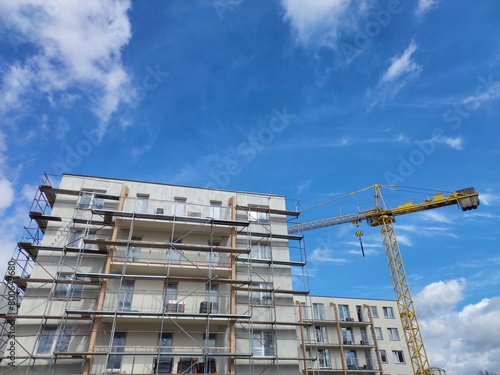 Budownictwo - budowa bloku