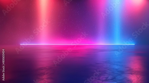 background  with vivid neon color gradient lights 