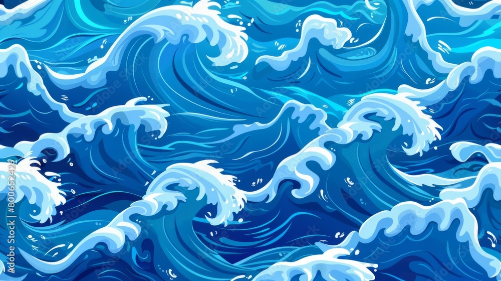 Summer pattern background of ocean waves Summer pattern background of ocean waves