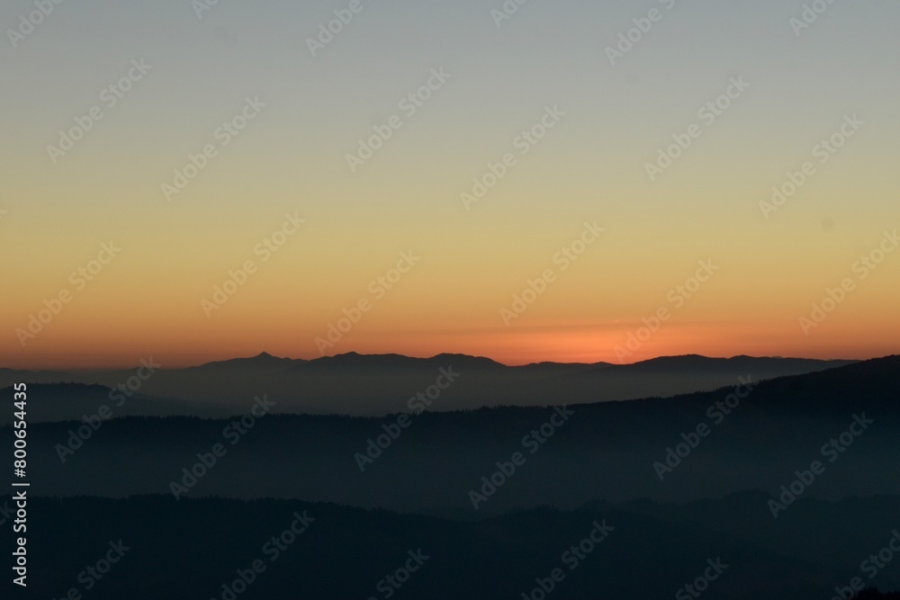 New day in the mountain New day in the mountain