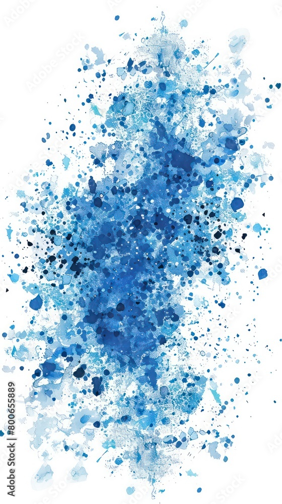 digital representation of pathology made of blue dots and splashes in a white vertical background
digital representation of pathology made of blue dots and splashes in a white vertical background