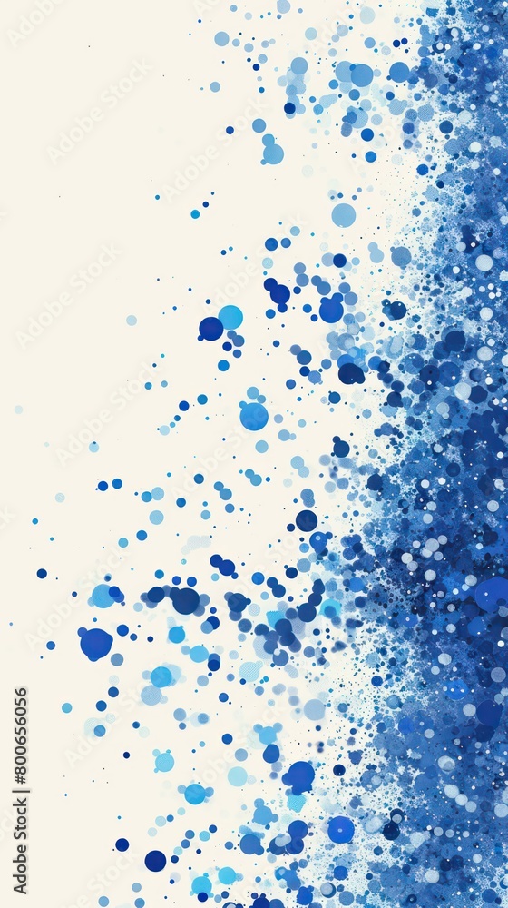 digital representation of pathology made of blue dots and splashes in a white vertical background
digital representation of pathology made of blue dots and splashes in a white vertical background