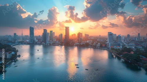 Colombo skyline  Sri Lanka s oceanfront beauty