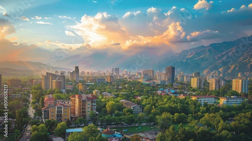 Dushanbe skyline, Tajikistan's hidden gem photo