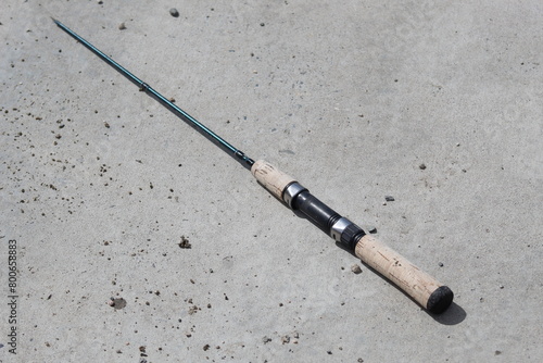 broken fishing rod