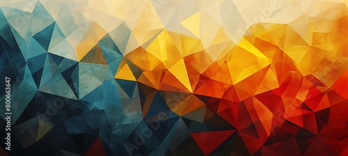 Abstract Prism Pattern: A Minimalist Design with Stunning Optical Effects Captured in a Striking Background