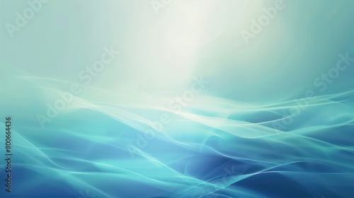 simple background blue and mint with smooth gradient 