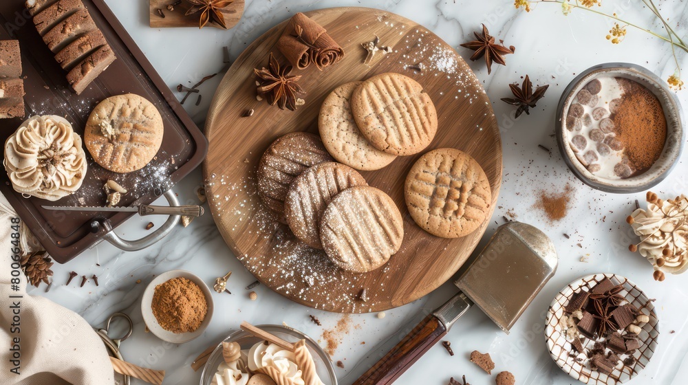 moodboard of a bunch of cookies moodboard of a bunch of cookies