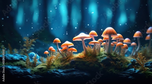 Enchanted Mushroom Forest © Balaraw