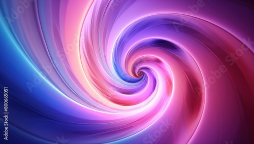 Vibrant Swirling Vortex of Color