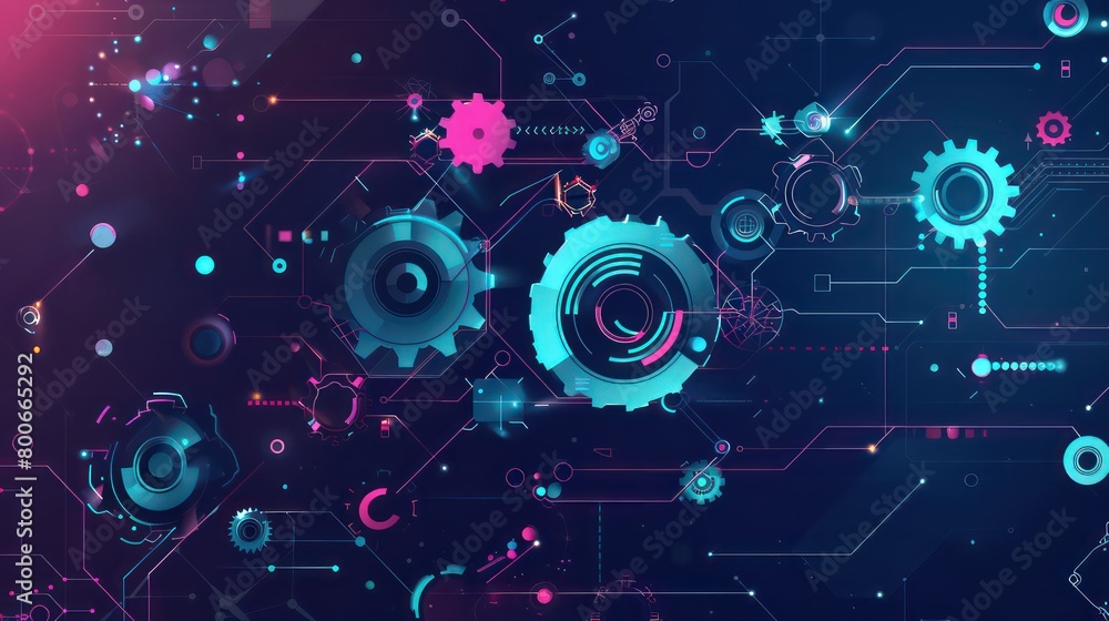 image of a background image of an AI tool theme, fresh and refreshing colors image of a background image of an AI tool theme, fresh and refreshing colors