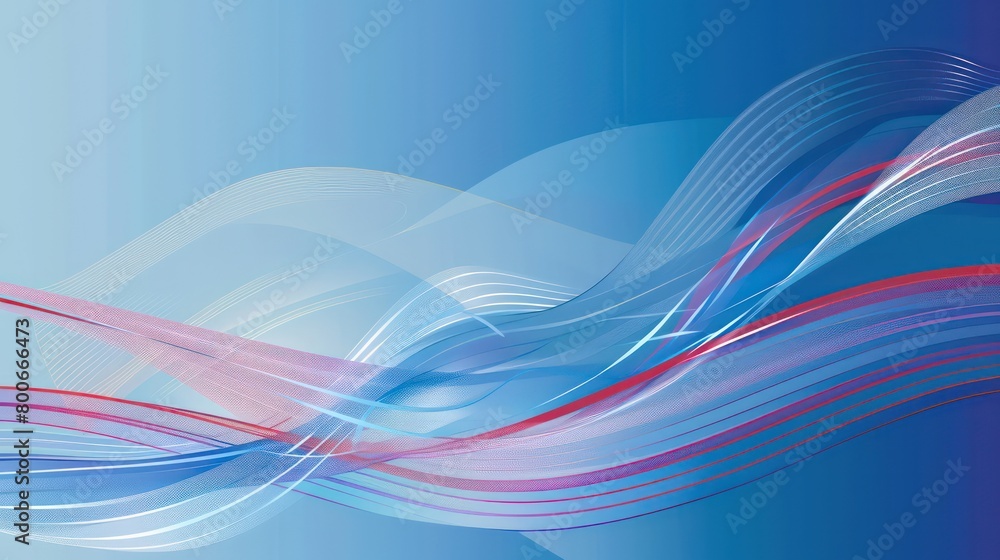 abstract design of a background with blue and red lines abstract design of a background with blue and red lines
