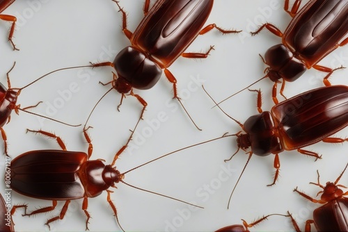 'alive cockroach isolate white isolated pest roach insect brown background antennae body close control wing bug head infestation dirty dead disgusting gross macro dirt hygiene disease crawling'