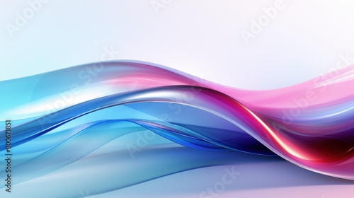 colorful fluid glass art background © StraSyP BG