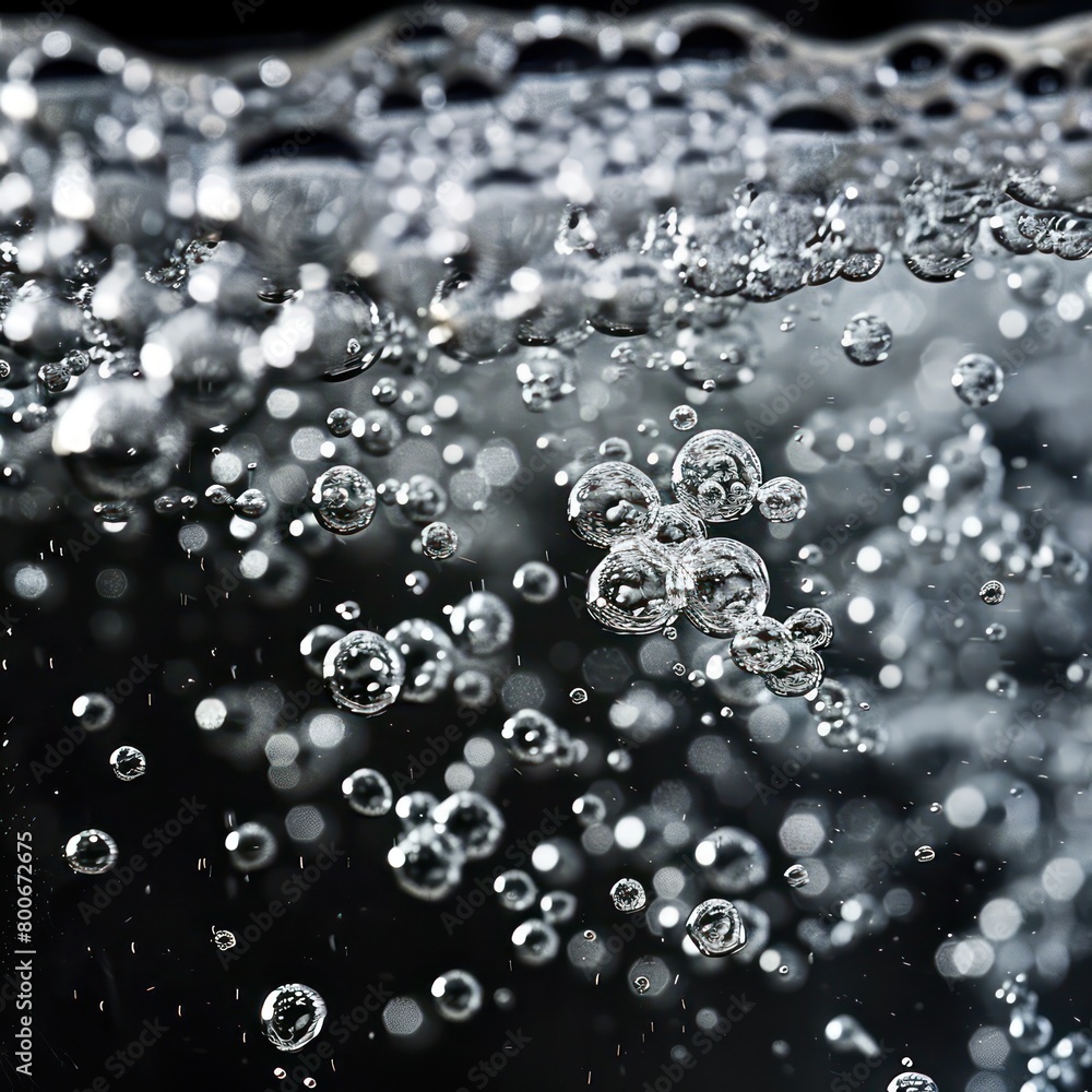 soda water bubbles