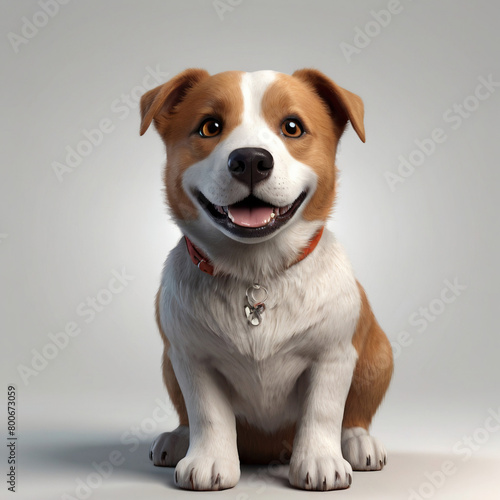 3D Dog Model