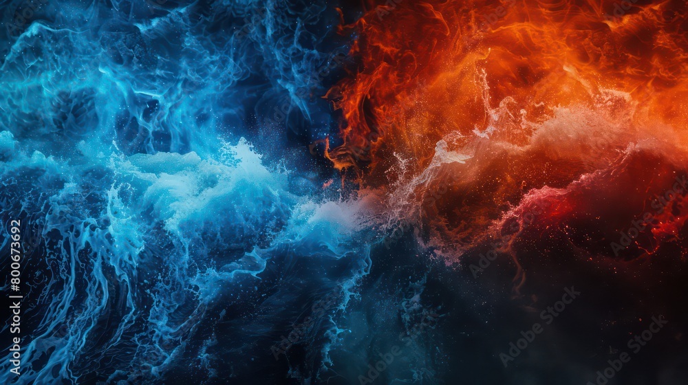 blue waves collide dark background blue waves collide dark background