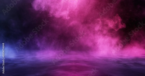 vibrant pink purple fog texture © StraSyP BG