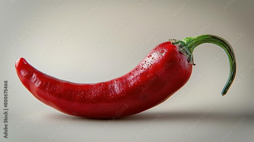 Fresh organic Red hot chili pepper isolated white background, Fresh organic Red hot chili pepper isolated white background,