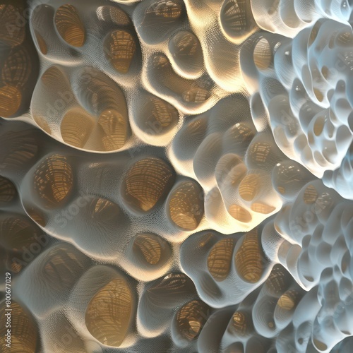 textures with organic patterns pulse, innovate materials, subtle lighting