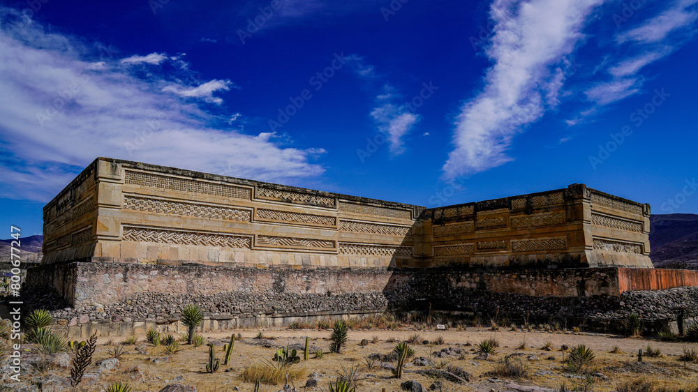 Column Group, Milta Archeological Site, Oaxaca, Mexico