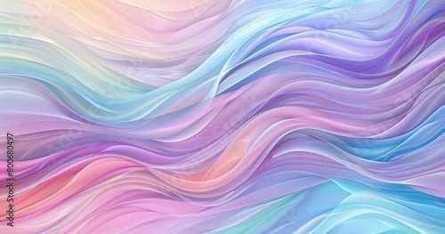 abstract light blue, pink, purple, and turquoise yellow color fusion waves