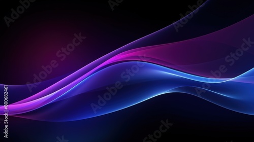 futuristic blue and purple light streams