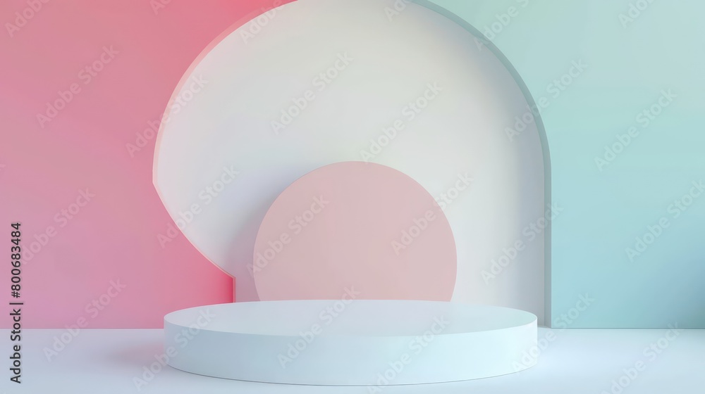 soft pastel shapes along the border, gentle hues framing the whitespace soft pastel shapes along the border, gentle hues framing the whitespace