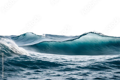 Ocean Water Surface Waves Isolated on Transparent Background © EL.Khalid