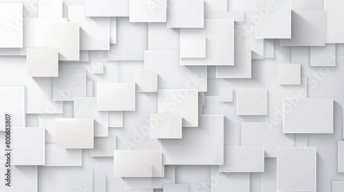 square shapes, dynamic composition. Smooth gradients. subtle white