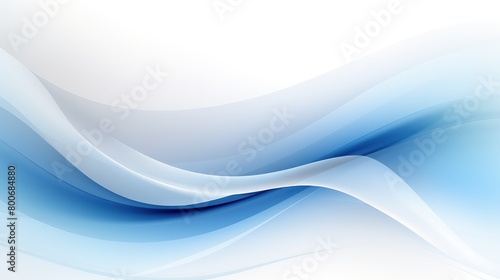 soft blue swirls on white background