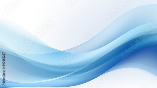 abstract gentle blue waves design