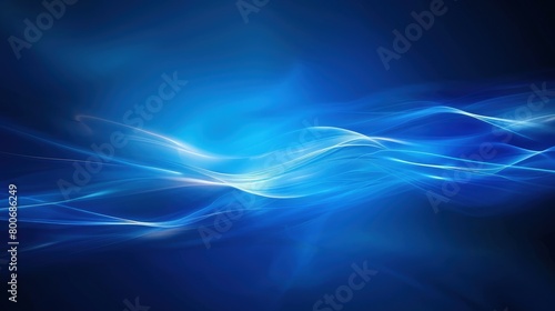 gentle blue waves abstract wallpaper