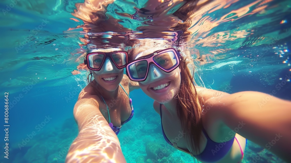 Fototapeta premium girl against the backdrop of the beach and seashore