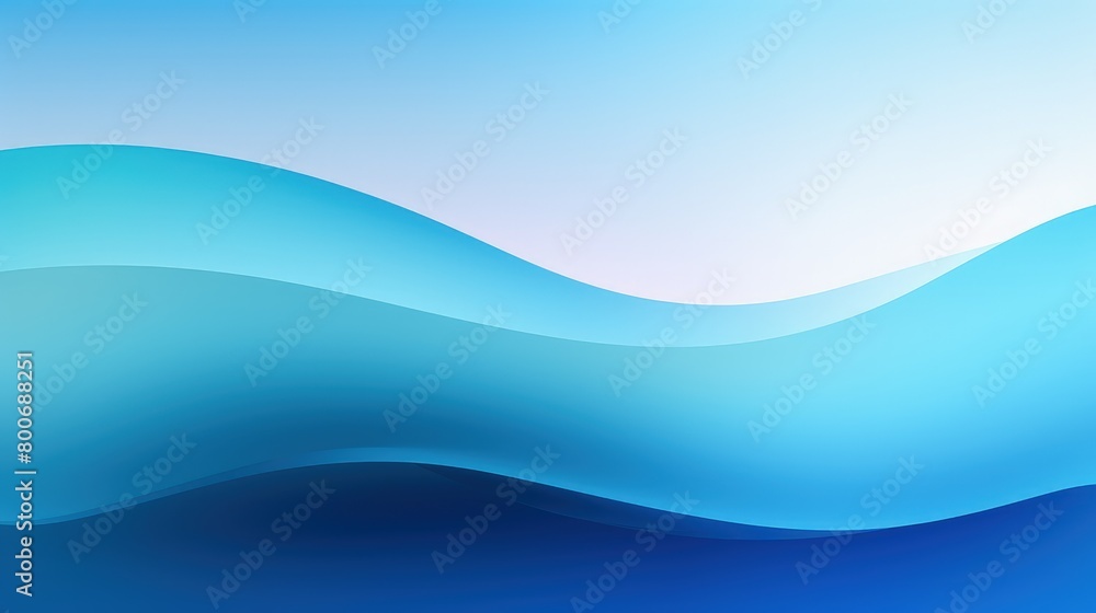 gentle waves in blue gradient