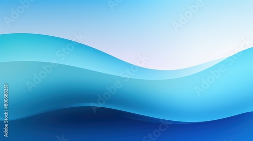 gentle waves in blue gradient