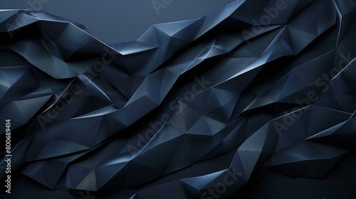 abstract navy polygon textured surface