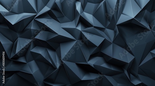 modern dark blue geometric background