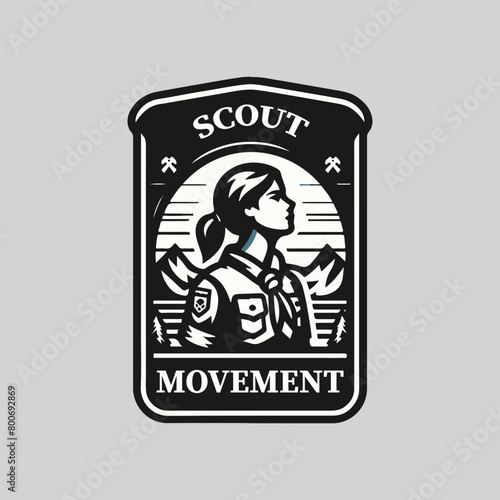scout movement badge