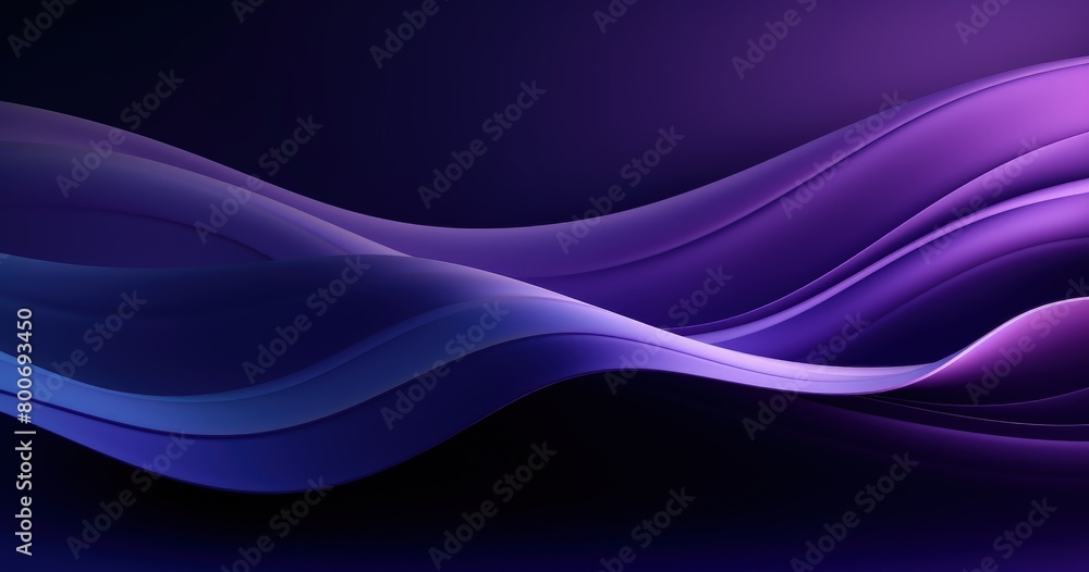 silky smooth waves in vibrant purple