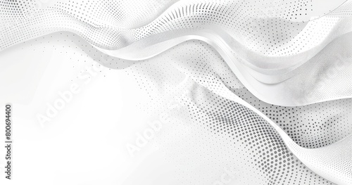abstract wavy background with dot pattern