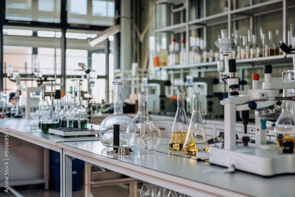 a scientific lab with scientists a scientific lab with scientists